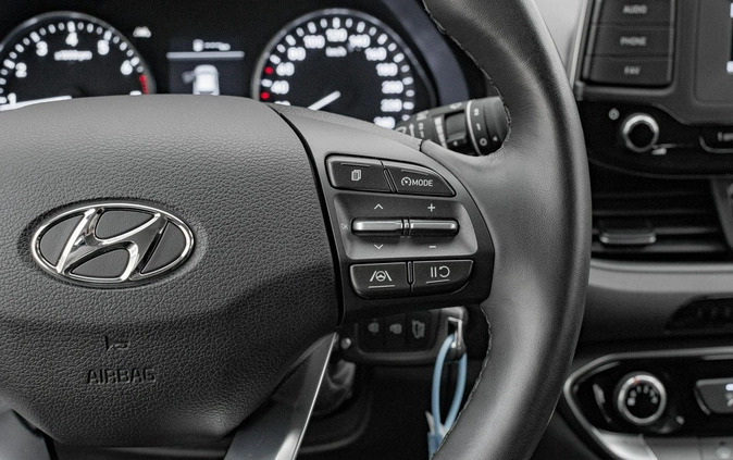 Hyundai I30 cena 59850 przebieg: 74222, rok produkcji 2021 z Kowal małe 631